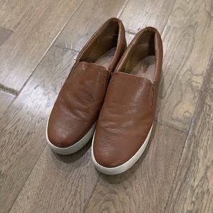 Frye Brown Slip-On Women's Shoes